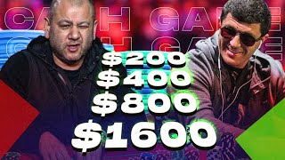 CRAZY STAKES $400/$800/$1600 Cash Game | High Stakes Poker E12