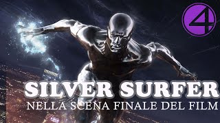Silver Surfer nella scena finale del film