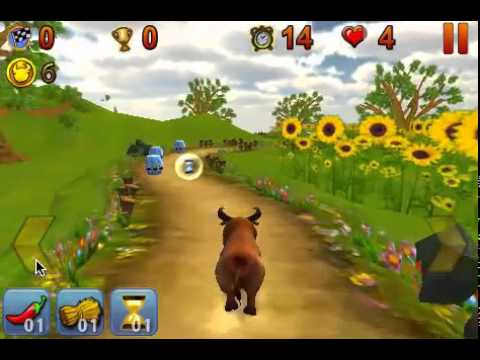 Crazy Ox Endless 3D in Unity - App Templates For Sale - YouTube