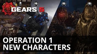 Gears 5 - Operation 1: New Characters (COG Gear, DeeBee, Warden and General RAAM)