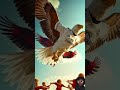 نسر ريال يحلق عاليا نسر حيوانات متحركة نسور سرقت اكسبلور طيور الجنة  3 