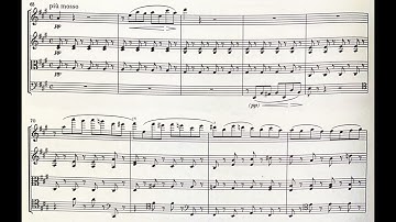 【Scrolling Score】Beethoven String Quartet No.14 in c# minor Op.131