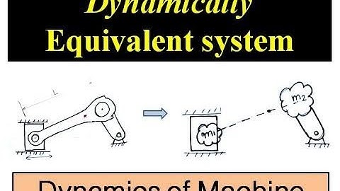 CONCEPT OF DYNAMICALLY EQUIVALENT SYSTEM | ENGLISH | FORCE ANALYSIS | ASHWIN PRABHU G