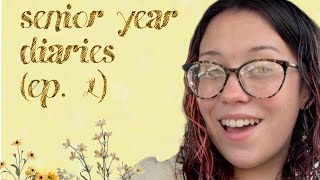 senior year diaries (ep. 1) 🔬 | exam prep, commuting, bio major, burnout