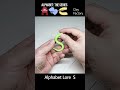 S | Alphabet Lore make clay #shorts #alphabetlore
