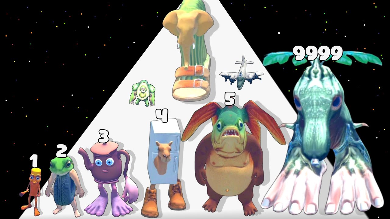 BRAINROT EVOLUTION RUN 3D - Max Level Satisfying Gameplay Android, iOS (Italian Memes)