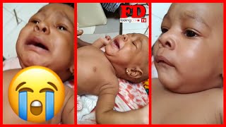 Urgent  Ce bébé de 3 mois a des pr0blémes pour respirer : Ses parents demandent de l’aide
