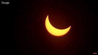2019 Total Solar Eclipse Passing over South Pacific & parts of South America