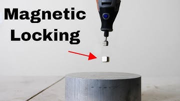 Magnetic Locking WITHOUT a Superconductor!