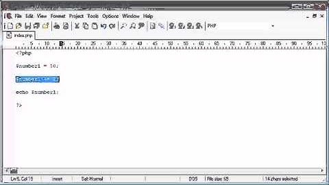 20   Assignment Operators   PHP Tutorials