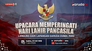 🔴[BREAKING NEWS] PRESIDEN JOKOWI PIMPIN UPACARA PERINGATAN HARI LAHIR PANCASILA 2024