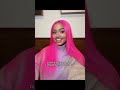 ai filter pink hair filter #aifilter #aivideo #aivideomaker #hairfilter #hairstyle #filter