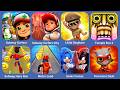 Subway Surfers,Subway Surfers City,Little Singham,Temple Run 2,Subway Hero Run,Metro Land,Tom Hero