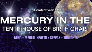 Athlete Statistics MERCURY in the 10TH House of Birth Chart: Mental Focus on Career Success & Legacy! 💰📈