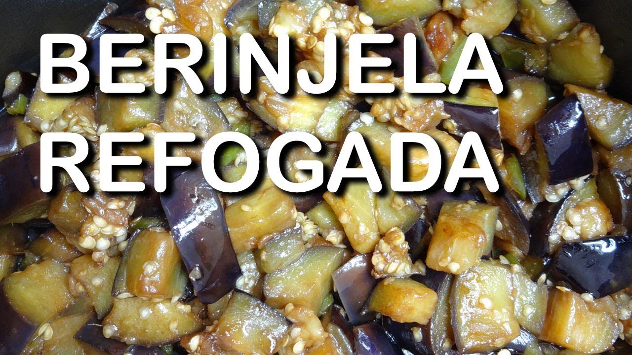 BERINJELA REFOGADA RECEITAS POR FRAN DUTRA