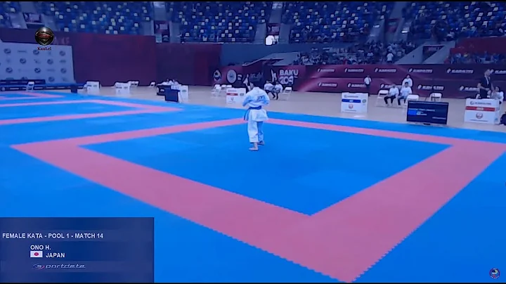 Kiyou Shimizu vs Hikaru Ono | Semi-Final Female Kata | Baku 2022