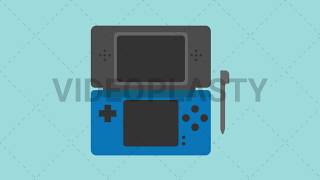 Nintendo DS Icon Stock Animation [MOV & GIF]