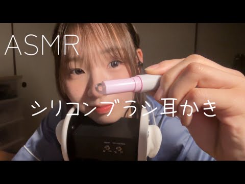 【ASMR】シリコンブラシでねちねち耳かき