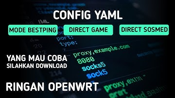 TEST CONFIG OPENCLASH YAML
