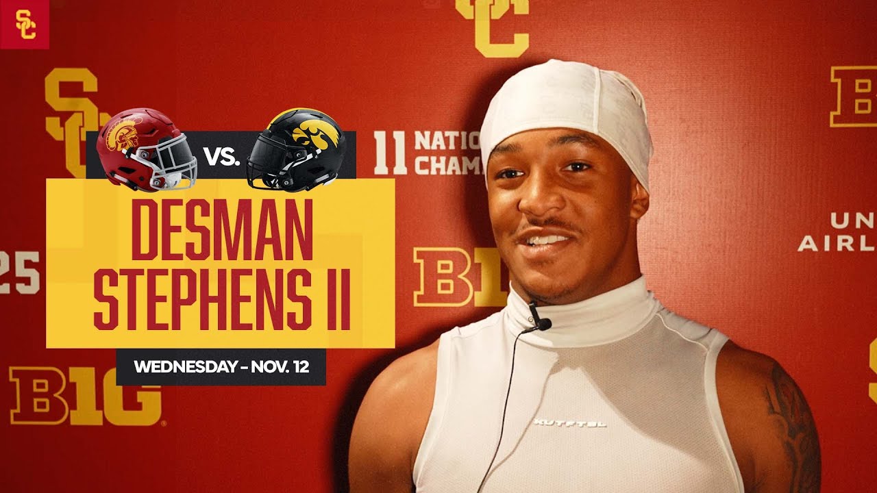 USC LB Desman Stephens II | Wednesday of Iowa Week