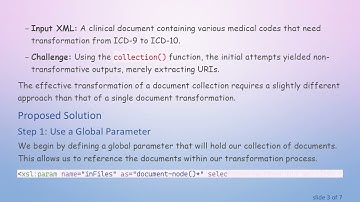 Solving the XSLT 3.0 Identity Transform for Document Collections