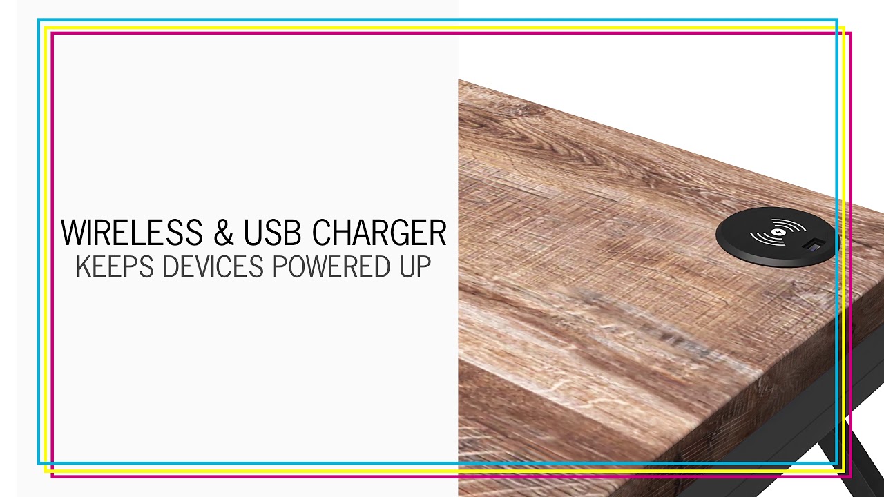 Quincy Writing Desk Features