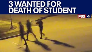 Three men wanted for death of Frisco student in 2023