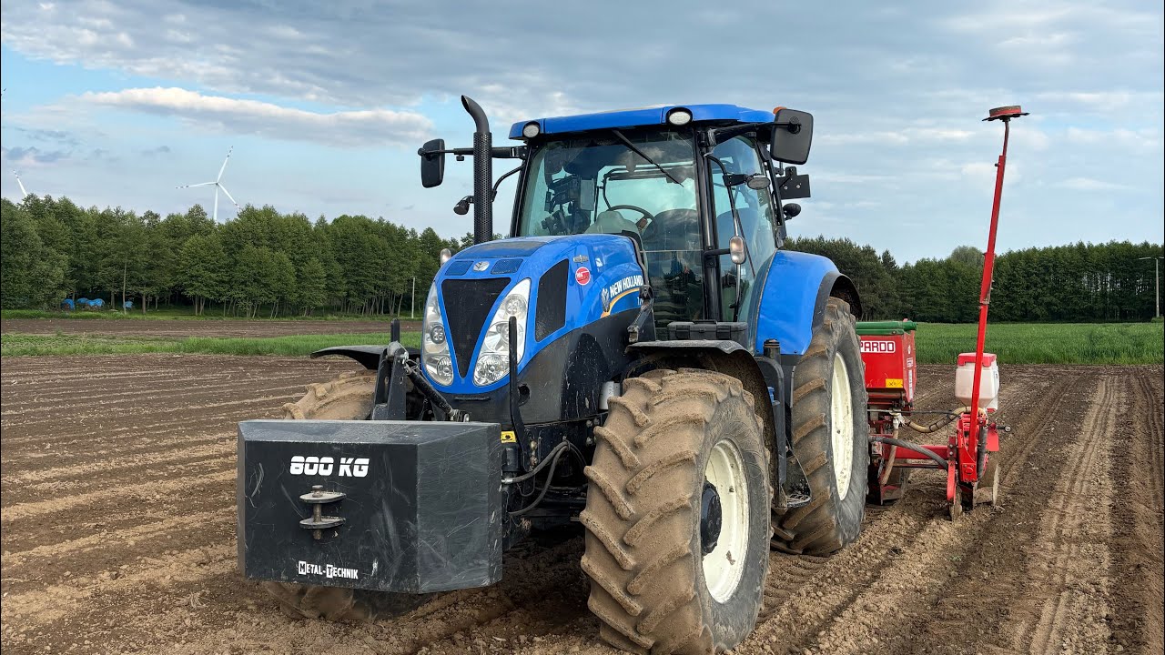 Siew dyni 2025! New Holland T7 185 & Gaspardo mte 6