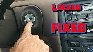 Camry-  KEY STUCK in Ignition & Won