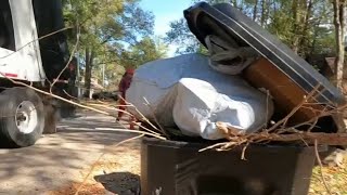 Families say trash not being picked up in neighborhood