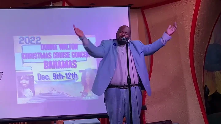 Gerard singing New Life @ Donna Walton Christmas C...