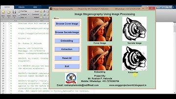 How to develop Image Steganography Using Matlab Project Code
