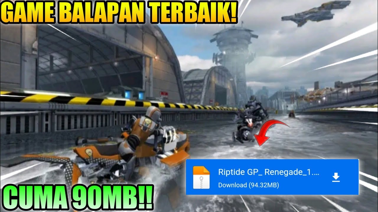 Review Game Riptide GP : Renegade || Seru & Ringan | OFFLINE!! || Cuma 90MB!!