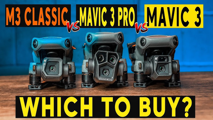 Mavic 3 Pro & Mavic 3 Pro Cine Vs Mavic 3 Classic Vs Mavic 3 & Mavic 3 Cine  – heliguy™