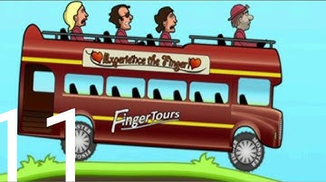 " Hill Climb Racing - Gameplay Walkthrough Part - 11 Tourist Bus (iOS, Android) "