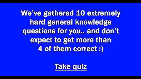 Test Your Knowledge: 10 Fun Trivia Questions You Need to Try!