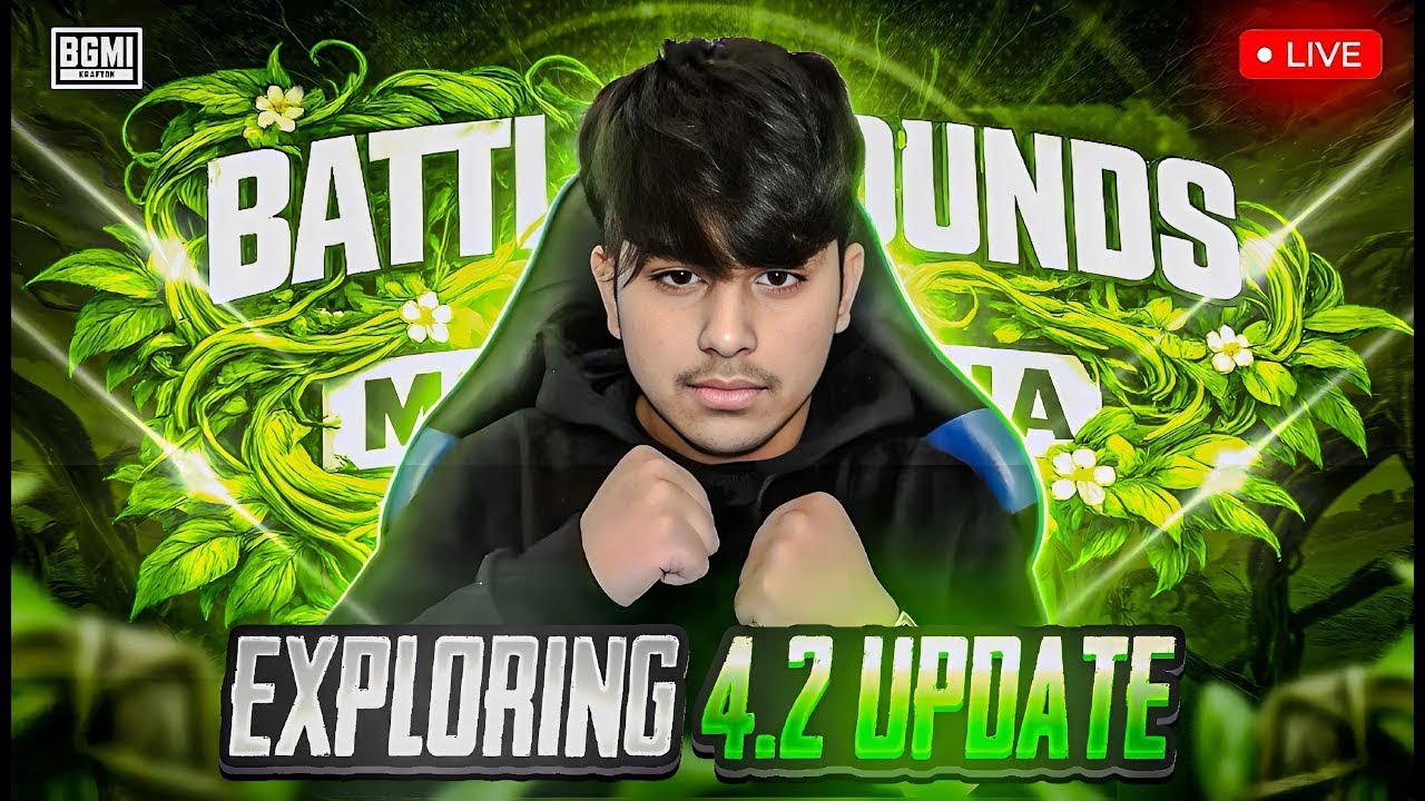 DOMINATION IN 4.2 UPDATE ⚡| BGMI LIVE |