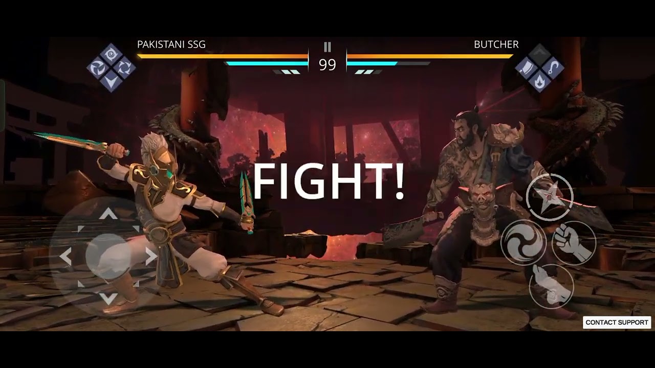 The butcher SSG commando. #Shadow #fight #3 - YouTube