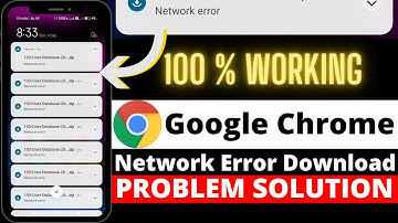 Google Chrome Network Error Download Fix | Download Failed in Chrome Network Problem Fix