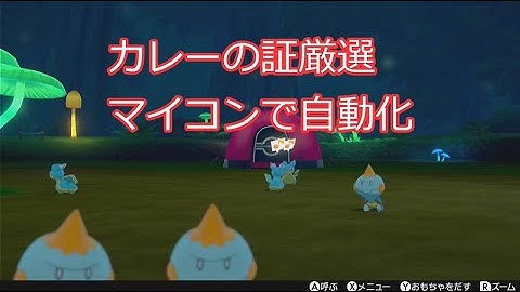 【ポケモン剣盾×Arduino】カレーの証厳選自動化（カレー作り～ゲット）