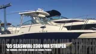 2005 Seaswirl 2301 Wa Striper For Sale