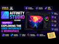 Affinity Studio Course by TuteDude | Chapter 3: Exploring the User Interface & Workspace