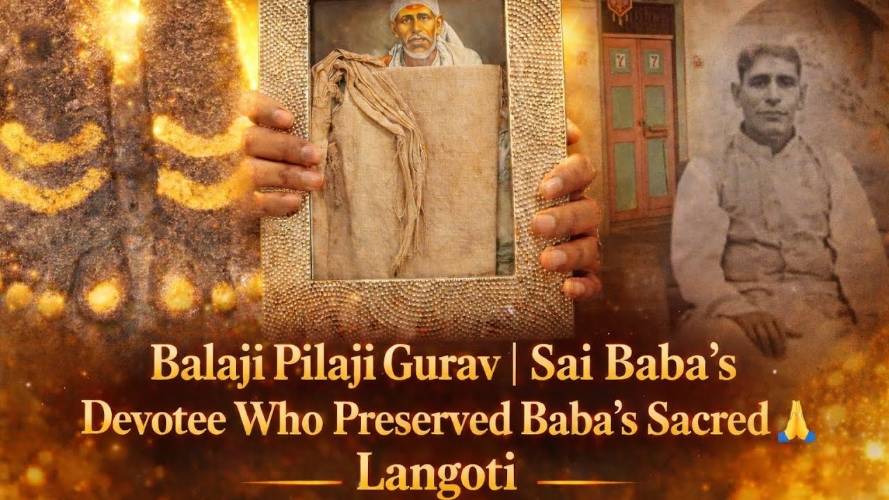 Balaji Pilaji Gurav| Sai Baba's Devotee Who Preserved Baba's Sacred Langoti #aaosaibijlee #saibaba 