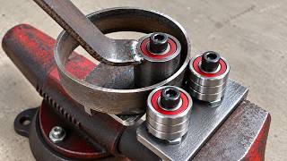A Brilliant Welder's Idea To Make Your Bench Vise More Useful!
