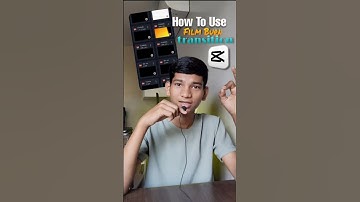 How To Use Film Burn Transition In Capcut #transition #shorts #capcut