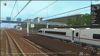 Trainz  Railroad  Simulator  2019 💥Сапсан отправление...
