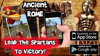 Ancient Rome - 3D Spartan Gladiator Attack Run screenshot 4