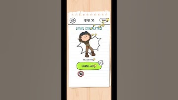 Brain Test 3: Tricky Quests & Adventures level 30 Solutions / Walkthrough