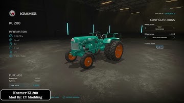 Kramer KL200 | Mod | Customization | Farming Simulator 22