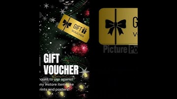 Picture Point Xmas Gift Vouchers #pictureframing #giftideas #homedecor